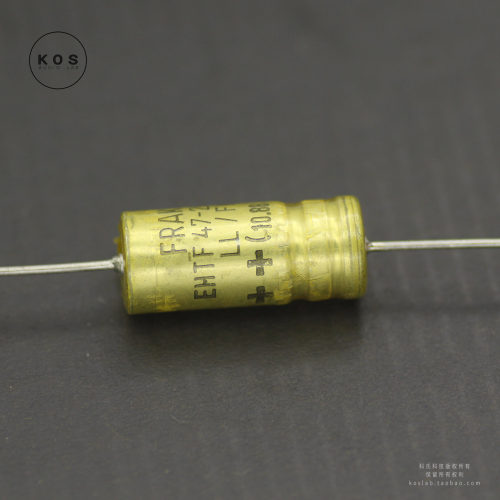 [ KOS LAB ] 西德 FRAKO 弗兰克 47uF 25V EHTF 胆神石仙轴向电容