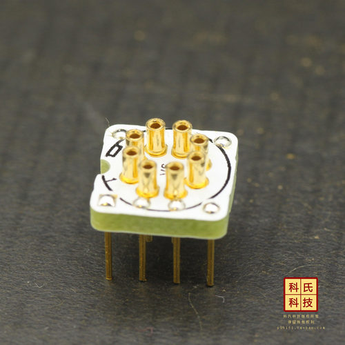 【女王黄金】加特林V6Q 欧若拉TO99金封转直插运放插座[2591科氏]