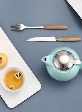 日本制造ZeroJapan套装ins风美浓烧日式陶瓷和风泡茶壶茶杯带滤网