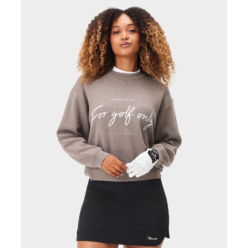 代购代购MACADE女士毛衣保暖舒适加厚柔软日常户外针织爆款简约