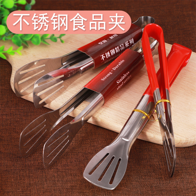 不锈钢食品夹硅胶加厚烧烤烤肉食物蛋糕面包羊排牛排餐饮西餐厅用|ruв категории кухня/посуда, барбекю/выпечка утварь, барбекю печь/барбекю diy приборов, барбекю зажим/вилка/лопата/игла - от Buy2taobao.com для оказания профессиональной услуги покупки агента Taobao