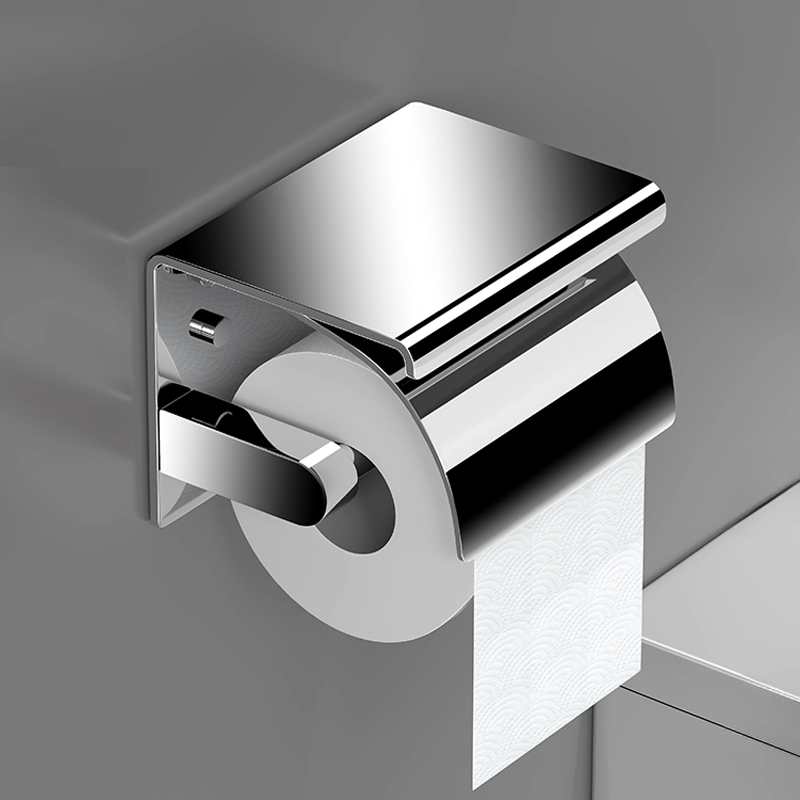 免打孔304不锈钢卷纸架