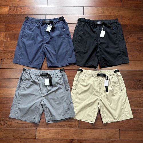 日系小众 Pilgrim Surf+Supply 三角标男女情侣卡扣腰带休闲短裤