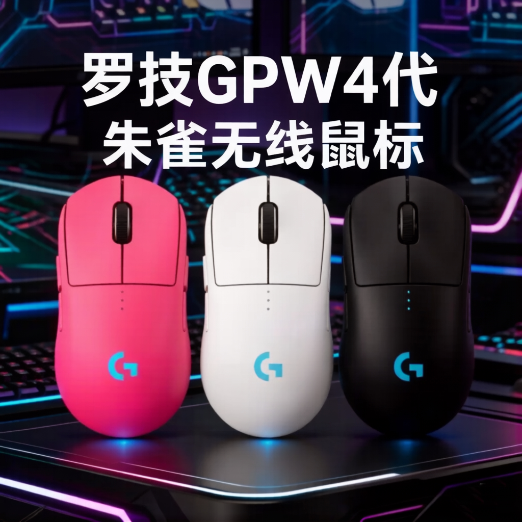 罗技GPW4代朱雀无线电竞鼠标