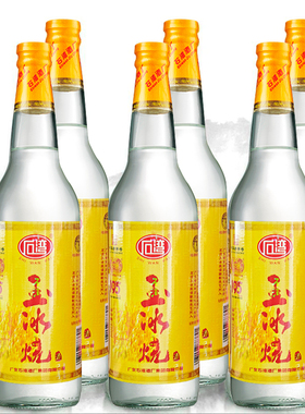 石湾佛山小酒 低度粮食29度石湾玉冰烧普通装610ml*6瓶