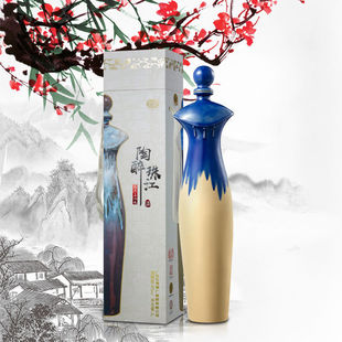 40度石湾玉冰烧陶醉珠江2L 单瓶礼盒装纯粮食白酒
