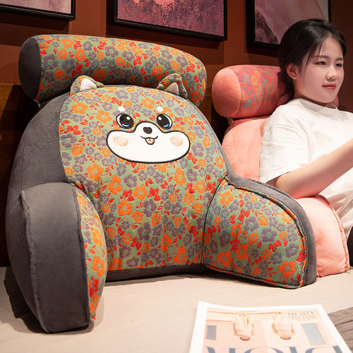 床头靠垫软包座椅护腰锦艾