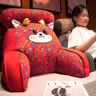 床头靠垫软包沙发抱枕宿舍座椅护腰靠枕大靠背床上看书孕妇枕定制
