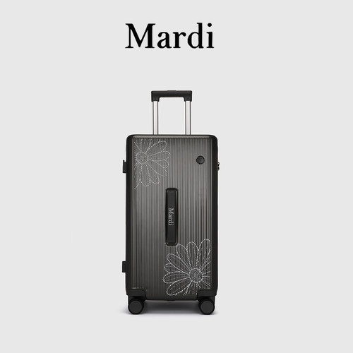 【MARDI官方】24寸静音拉杆箱旅行结实耐用行李箱多功能密码箱