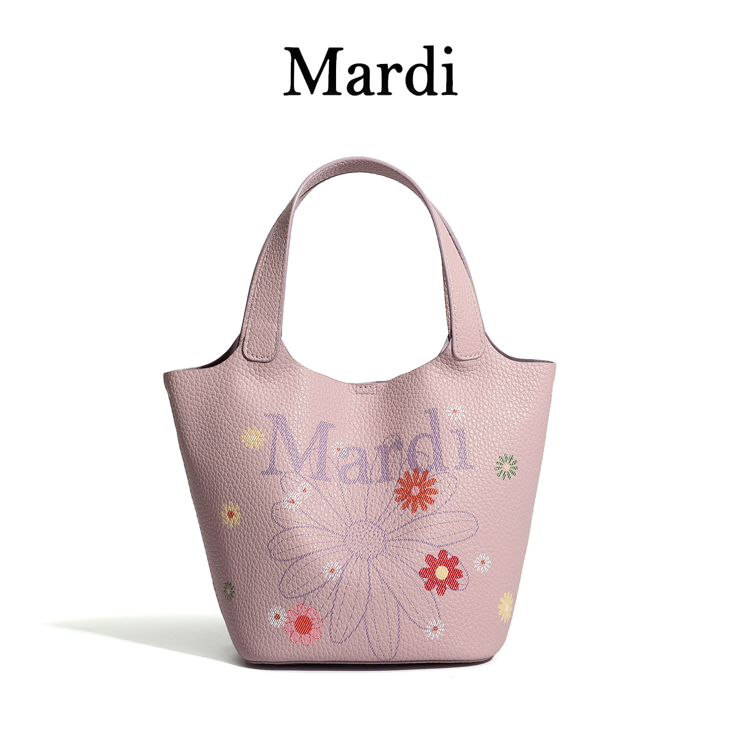 【MARDI官方】手提斜跨包韩系多巴胺菜篮子小雏菊单肩包女大容量