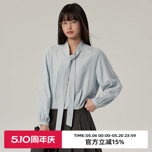 围巾领/截短款/单排扣