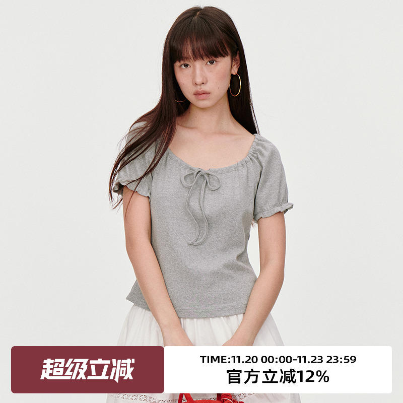 纯棉提花针织面料/短袖T恤