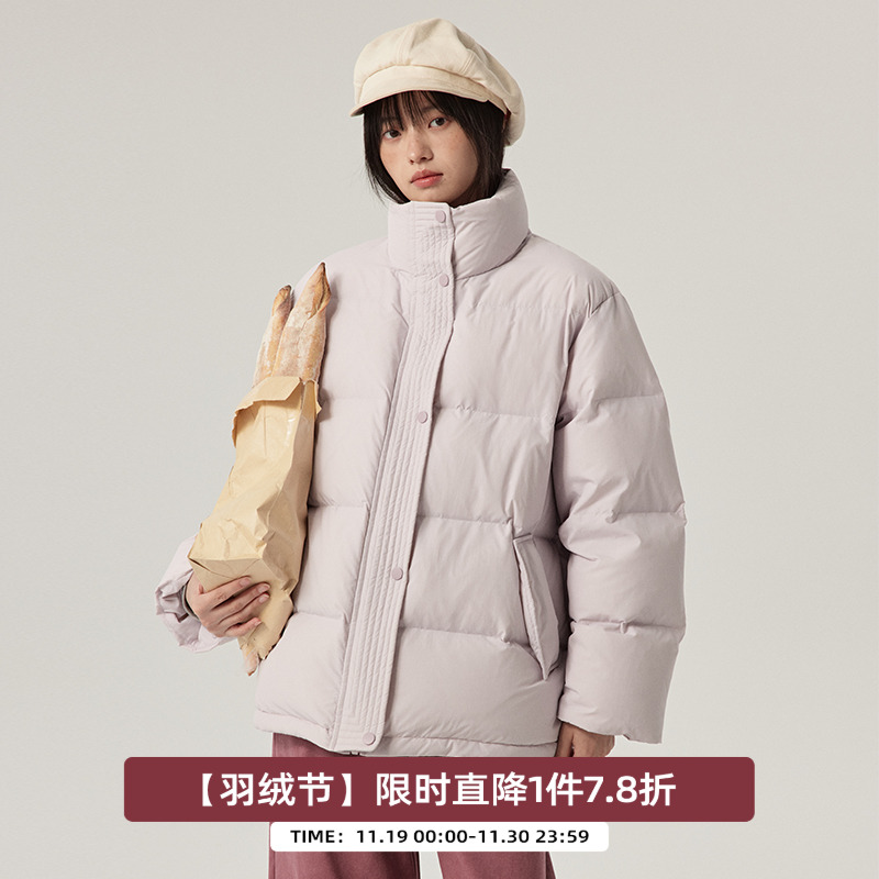 omont蛋挞家一手长羽绒服