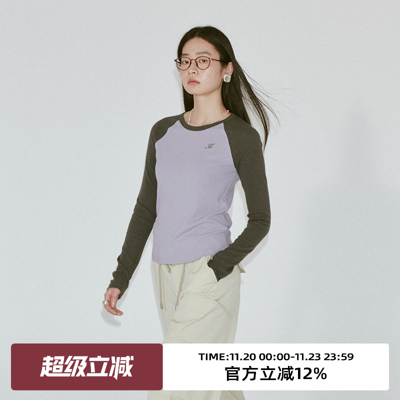 omont蛋挞家长袖通勤常规