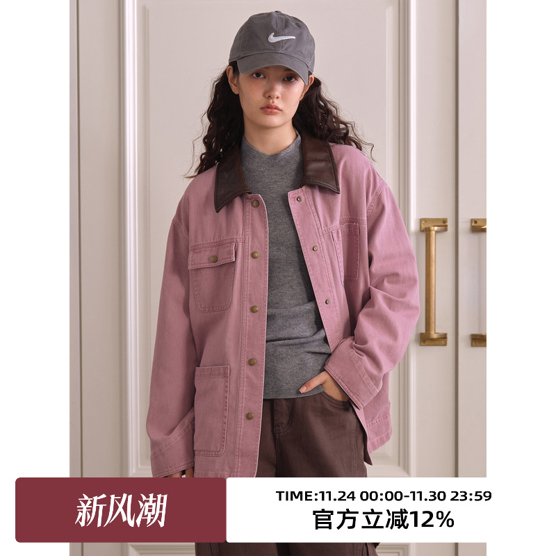 复古工装休闲夹克外套