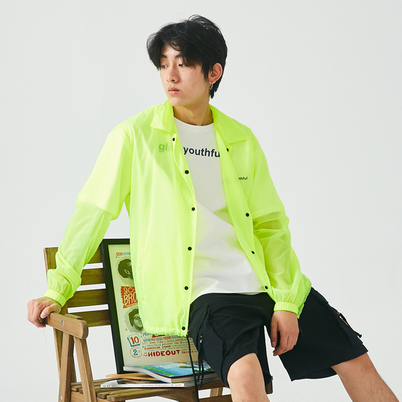 gladyouthful男士防晒衣超薄夏季潮帅气休闲百搭户外运动外套透气在类目 男装, 夹克中 - 来自Buy2taobao.com提供专业的淘宝代购服务
