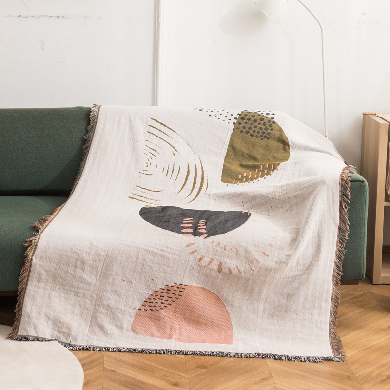 원피스 소파 타올 방진 커버 천 사계절 북유럽 풀 커버 쿠션 유니버설 커버 더스트 커버 심플 레트로 커버 천