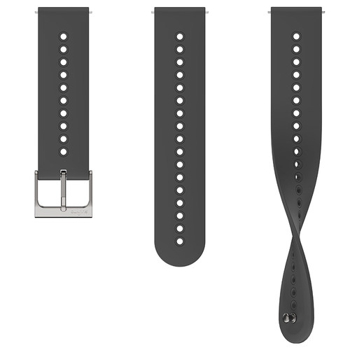 SUUNTO颂拓22MM通用硅胶运动表带