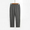 Ice Silk Seven Pants [Conventional model] Dark gray