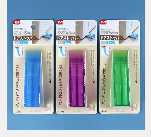 日式MS 2182门塞挡门防撞顶门家用阻门器门吸卡门防风固定门挡