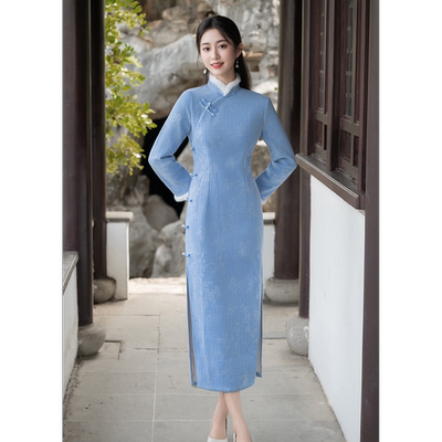 采珊语新中式日常旗袍