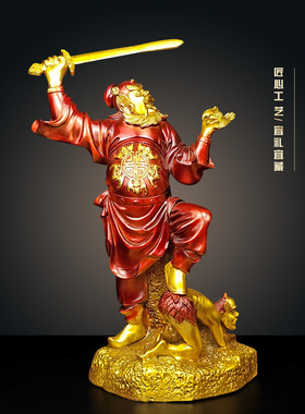 黄铜家具摆件钟馗铜像