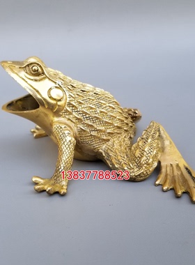 青蛙手把件招财定做雕塑工艺品