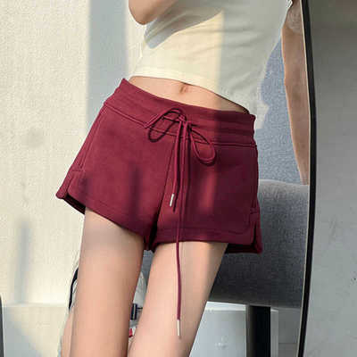 美式高腰休闲春夏舒适三分裤