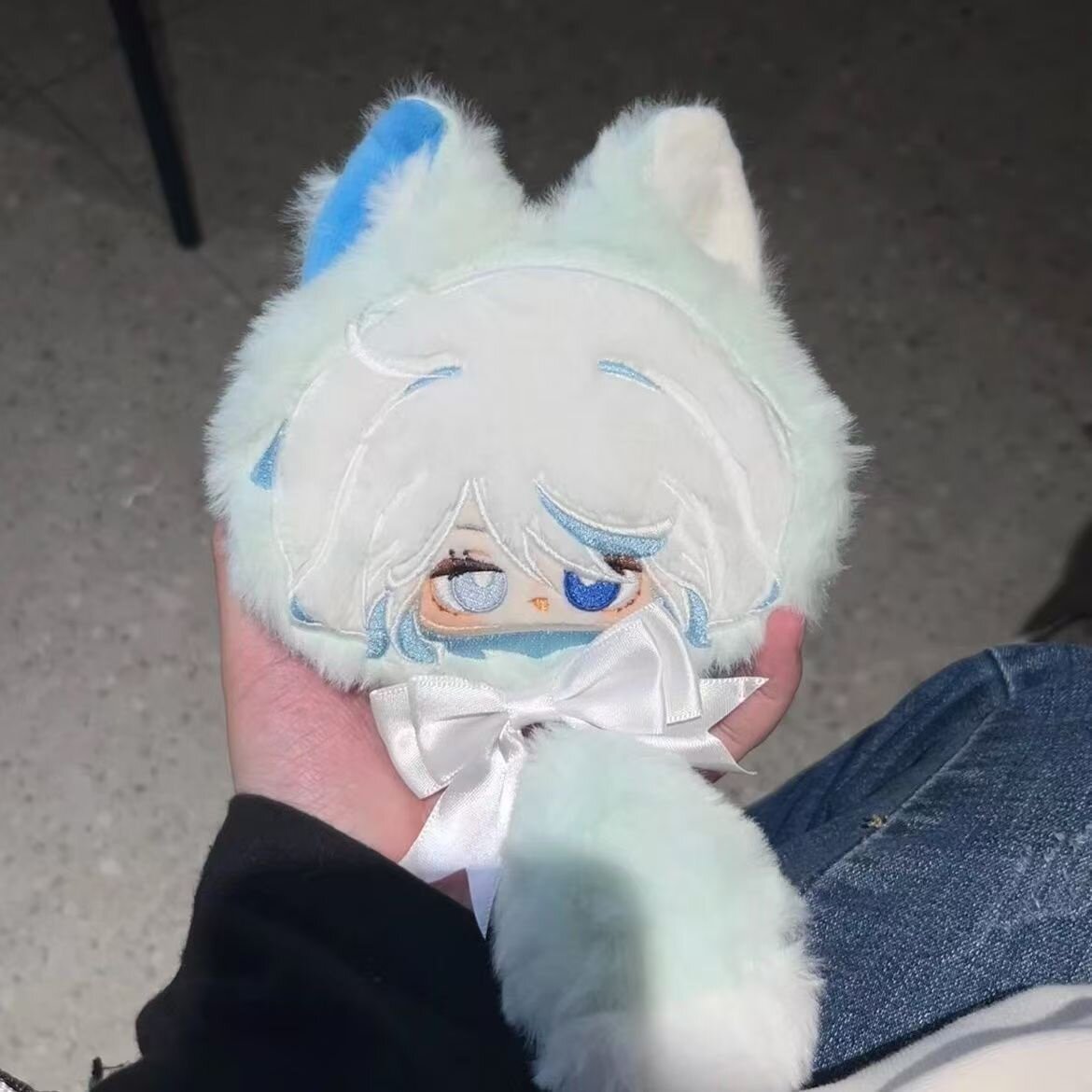 芙卡洛斯周边原神水神毛绒斜挎包芙宁娜玩偶包包二次元生日礼物