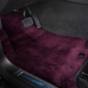 开司米纶地毯汽车脚垫专用捷豹xjl/XE/XFL路虎揽胜行政环保长毛绒