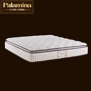 欧式 帕拉美娜天然乳胶床垫 弹簧床垫 席梦思床垫1.8米 两用床垫