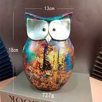 Павлин голубая масляная живопись сова большая