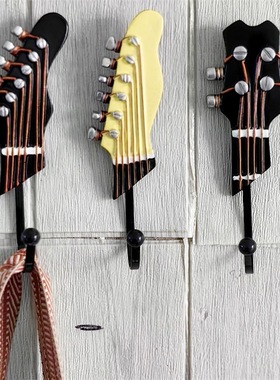 北欧INS创意墙上钥匙挂钩壁挂装饰少女心挂衣勾架衣帽钩艺术墙饰