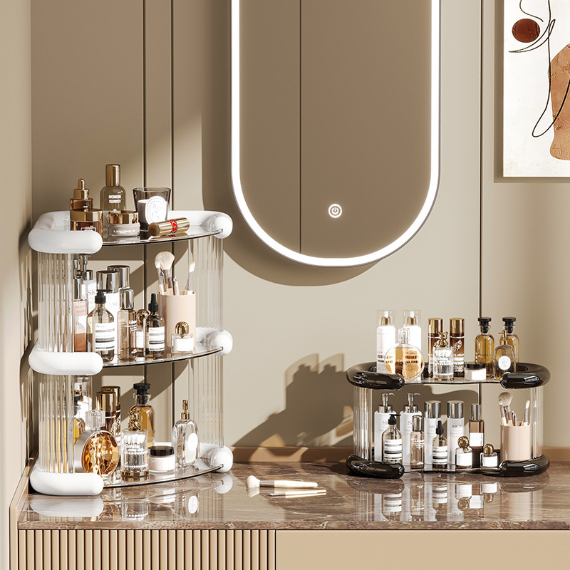 轻奢梳妆台摆件化妆品收纳