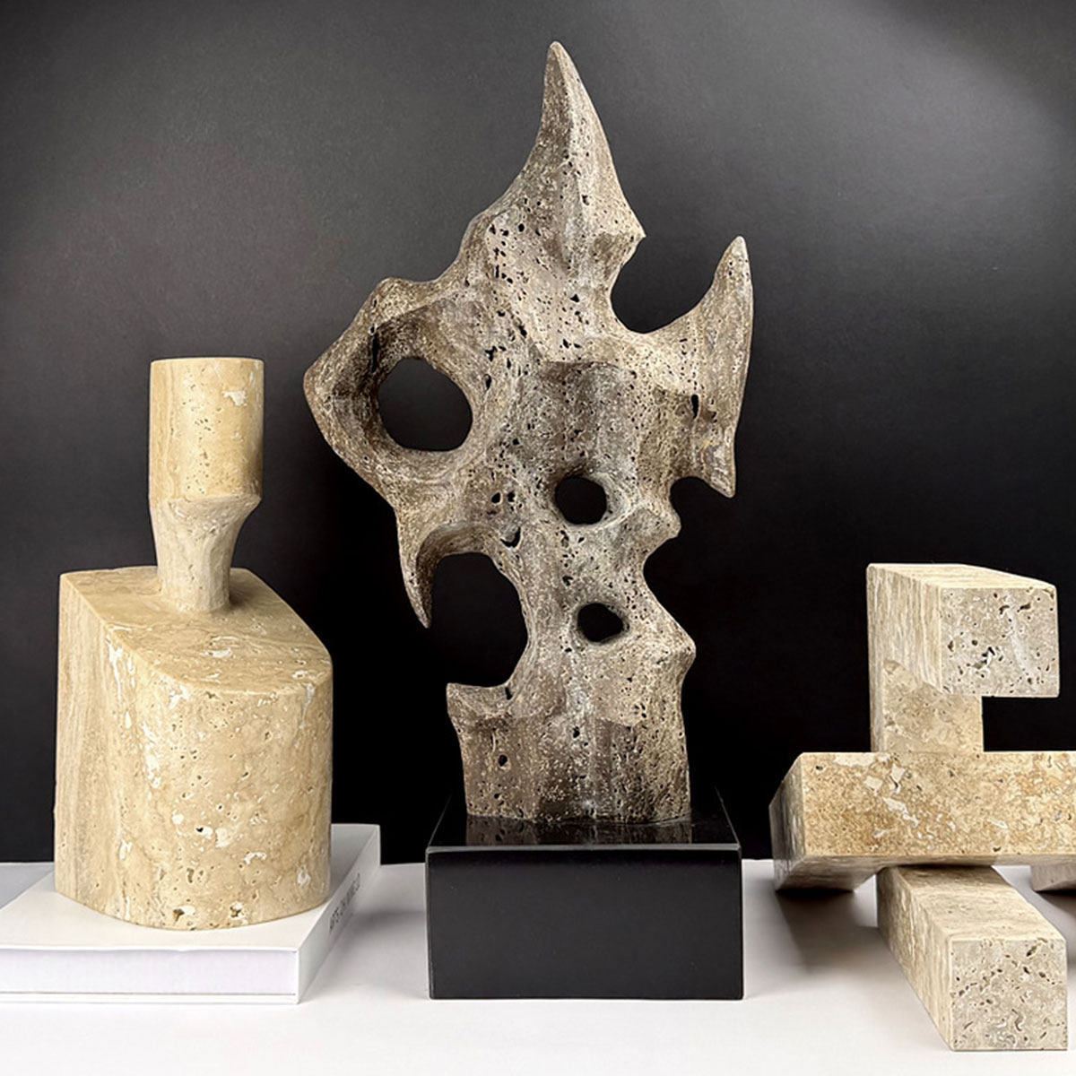 中古天然石头太湖石艺术雕塑侘寂客厅别墅玄关酒店大堂落地大摆件