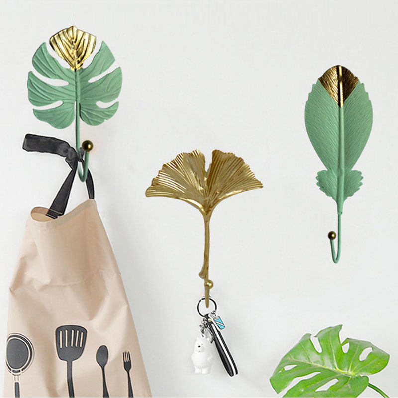 北欧轻奢金色钥匙挂钩壁挂玄关入户门口墙上创意美式新中式挂衣钩,家居饰品,装饰挂钩,淘宝优惠券,粉丝福利购,淘宝优惠卷