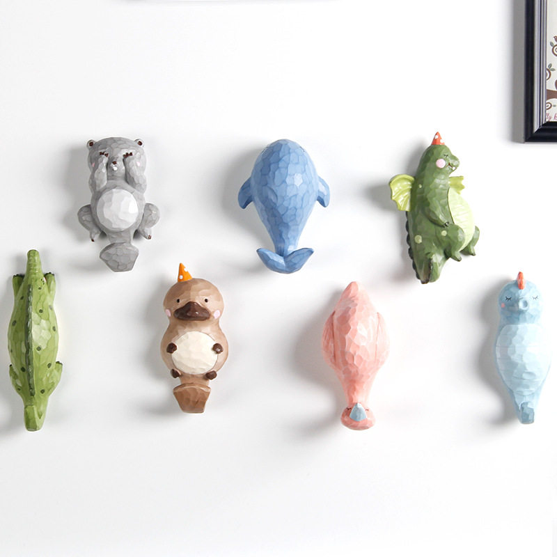 单个卡通可爱儿童服装店挂衣钩