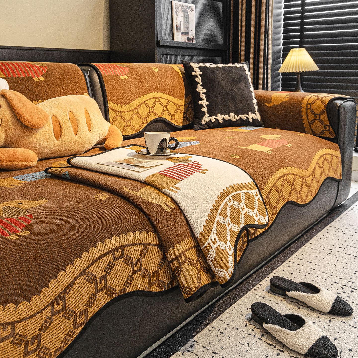 2026新款沙发垫四季通用固定防滑真皮沙发专用垫直排沙发套罩卡通,居家布艺,沙发垫,淘宝优惠券,粉丝福利购,淘宝优惠卷