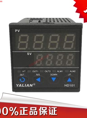 YALIAN智能温控器HD101FK02自动测温仪240v温控仪数显K/E/PT100
