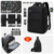 Elegant Black Large Double Compartment Upgraded Version with Black Chest Bag[223]