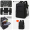 Elegant Black Paired Black Small Backpack Large Single Warehouse Upgraded Edition