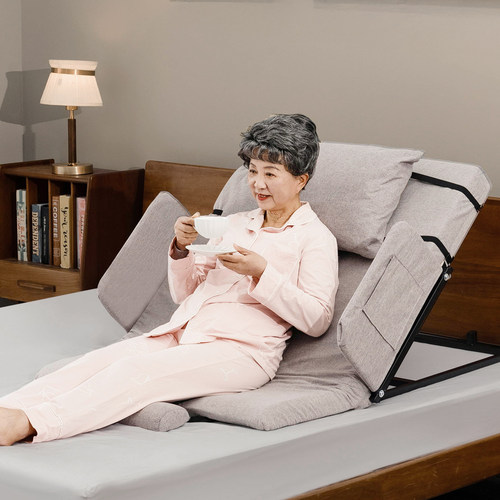 老人电动升降护理床实木全自动