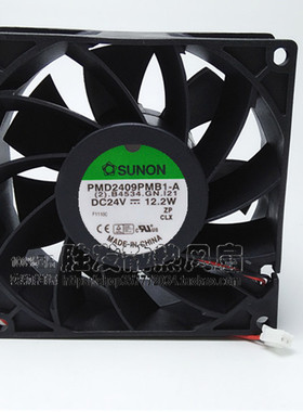PMD2409PMB1-A DC24V 12.2W 原装建准SUNON 92*92*38MM变频器风扇