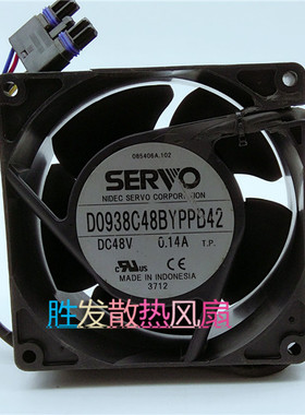 原装伺服SERVO D0938C48BYPPB42 9038 48V 0.14A 服务器散热风扇