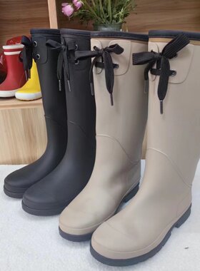 其他女士高筒橡胶雨鞋秋冬保暖