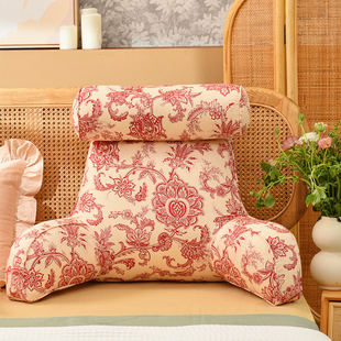 阳春小镇床头靠垫软包靠背榻榻米沙发飘窗腰靠枕看书高级感可拆洗