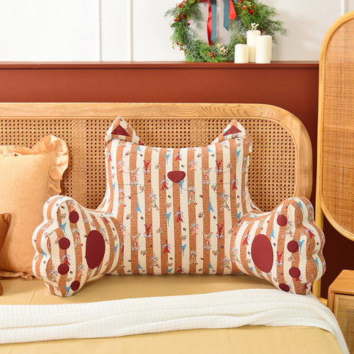 阳春小镇床头靠垫大靠背软包腰靠抱枕沙发飘窗床上看书儿童可拆洗