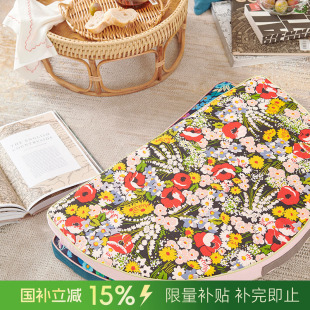 阳春小镇布艺蒲团坐垫矮儿童房凳子卧室茶室懒人沙发创意家用坐墩