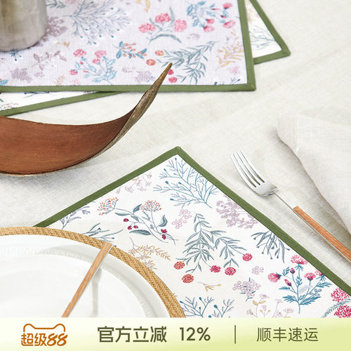 餐垫杯垫隔热垫ins风可定制防烫