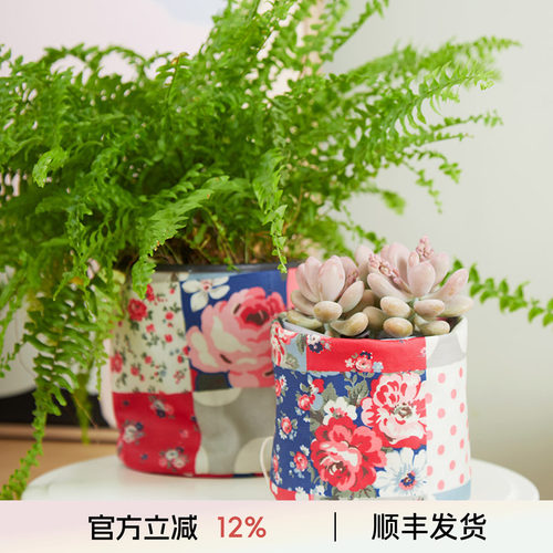 阳春小镇迷你储物筐花盆收纳盒